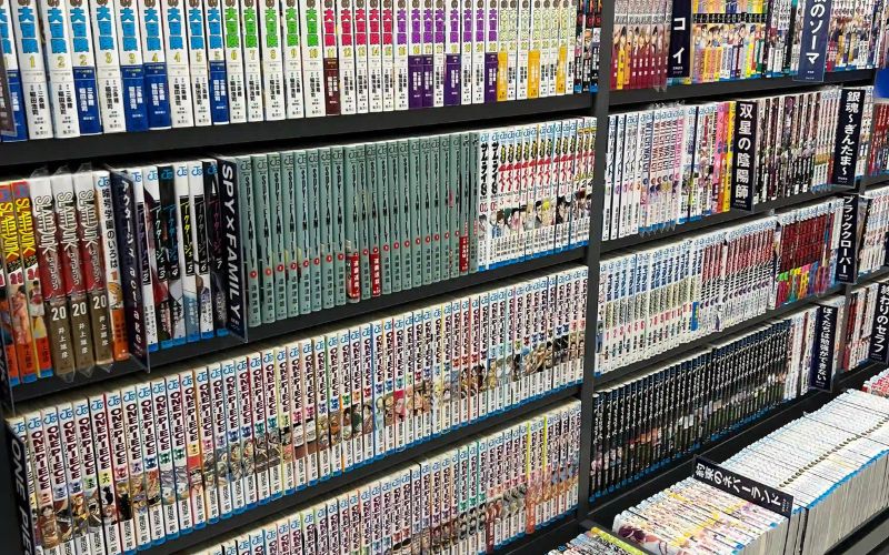 ブックオフ20号西八王子店のコミックコーナー